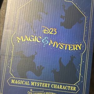 Disney D23 Magic & Mystery Blue and Gold Box